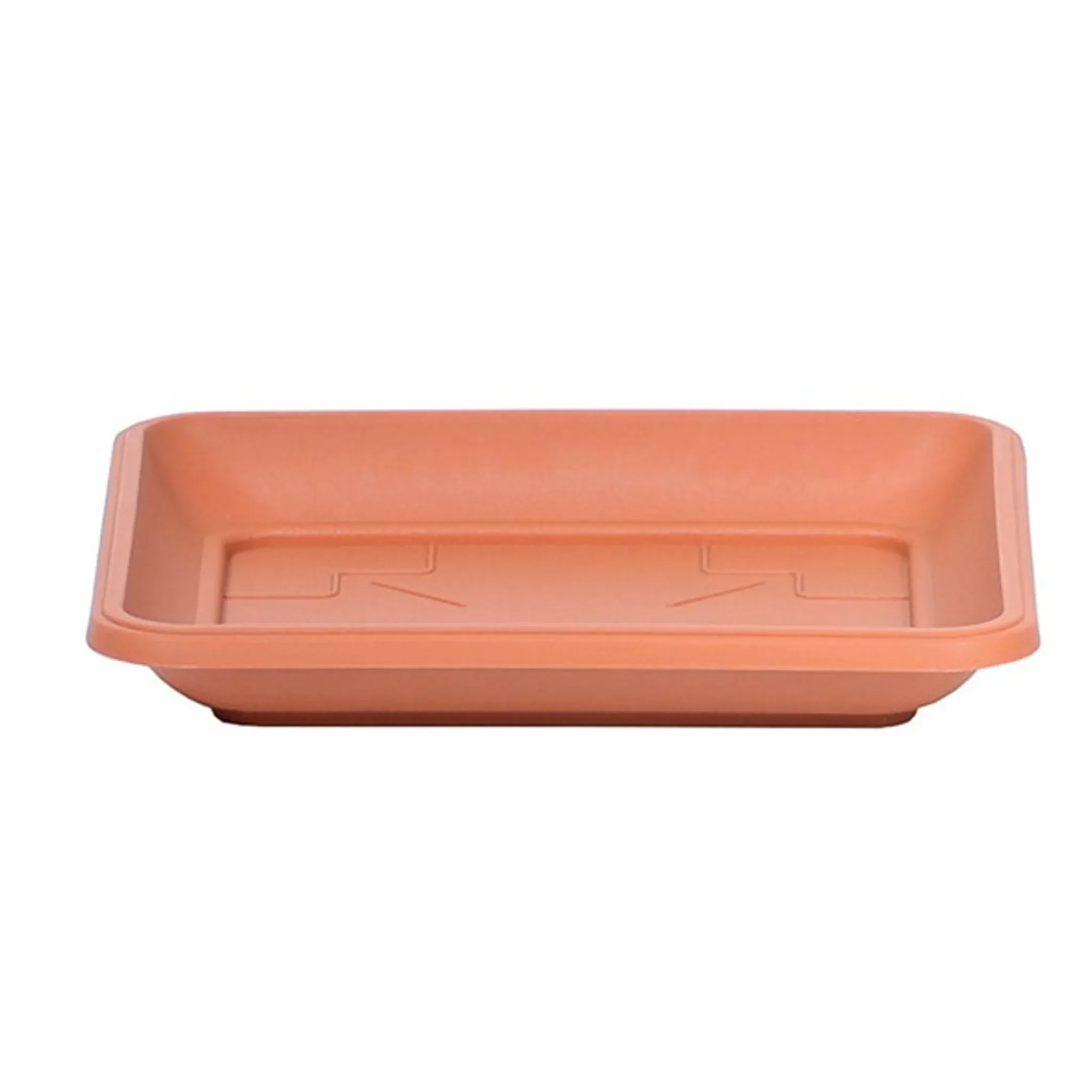 botle Pflanzuntersetzer quadratisch 41 cm – Terrakotta