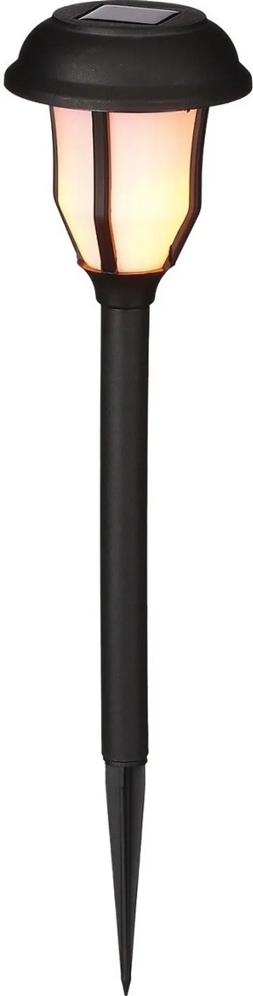 Bubble-Store – Solarleuchte im Oldschool-Look mit Flammen-Effekt