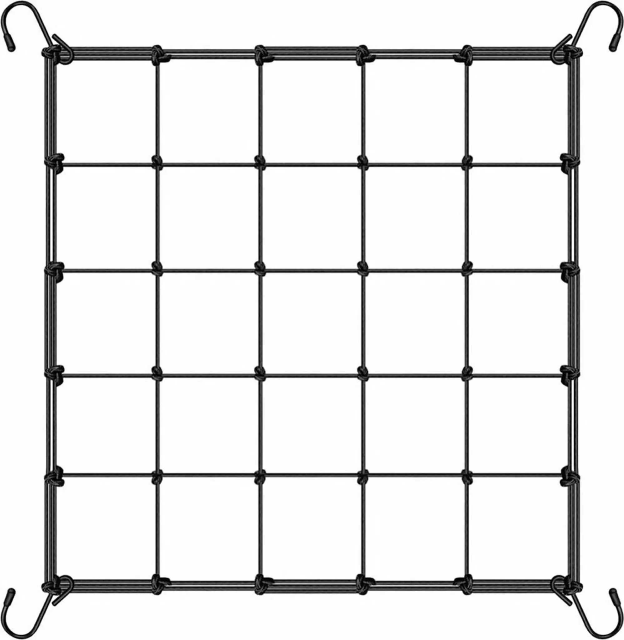 BerryBase – Elastisches Trellis-Pflanzennetz 80×80 cm, mit Haken