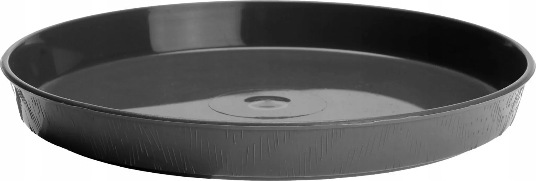 Galicja – Pflanzentablett 25 cm, Holzoptik, Kunststoff, Graphit