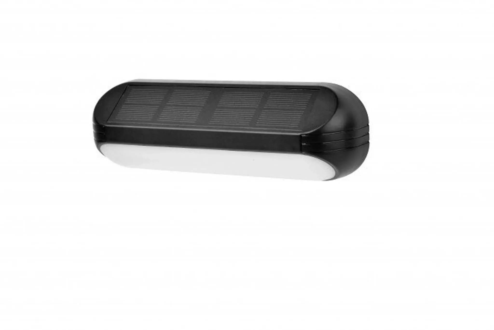 Eco Light – Solar-LED Fassadenleuchte „SOE-1“ RGB + Warmweiß, IP65