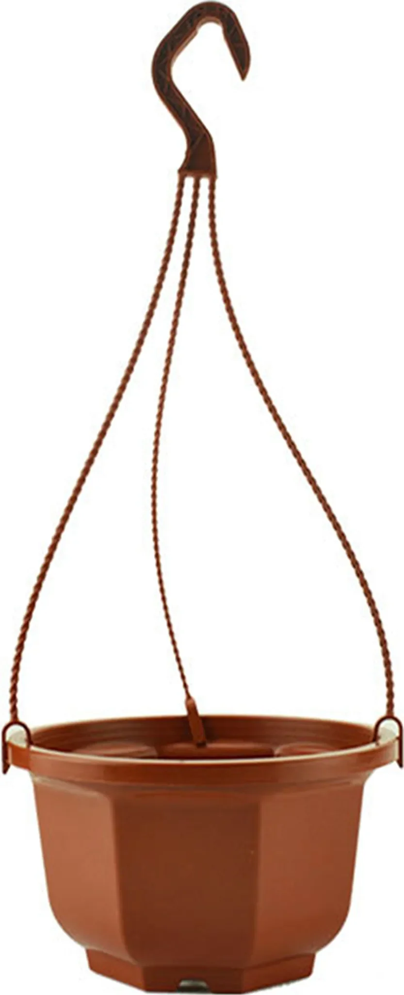 Homed – Blumentopf mit Haken, Größe 100, Kaffee